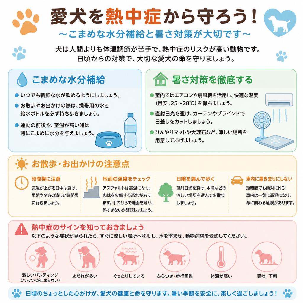 熱中症を予防するためのポイント