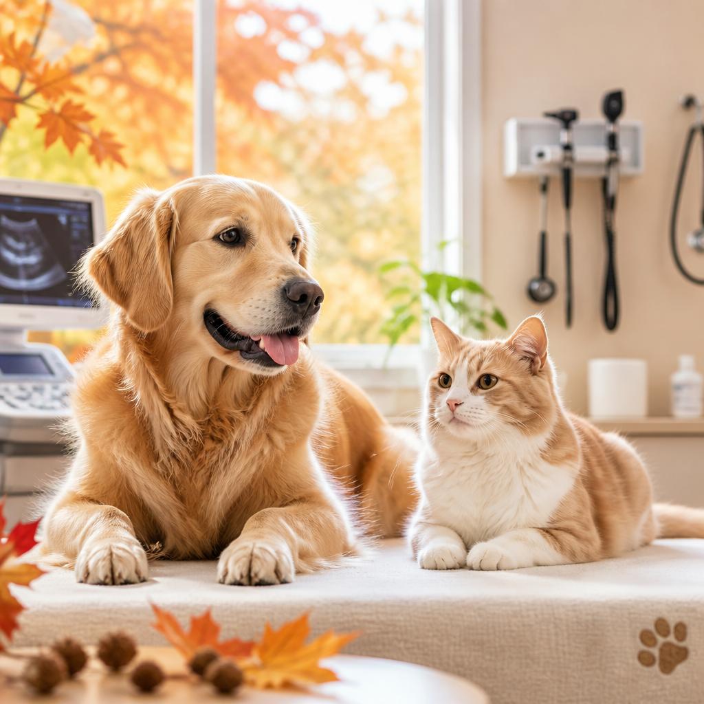 愛犬・愛猫の健康を守る、秋の健康診断！